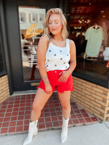 Red & Right For You Shorts