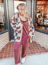 Load image into Gallery viewer, Relaxed &amp; Ready Slouchy Jumper - Plum