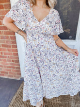 Load image into Gallery viewer, Flirting Flutter Maxi Dress