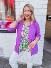 Load image into Gallery viewer, Back to Basics Blazer in Orchid