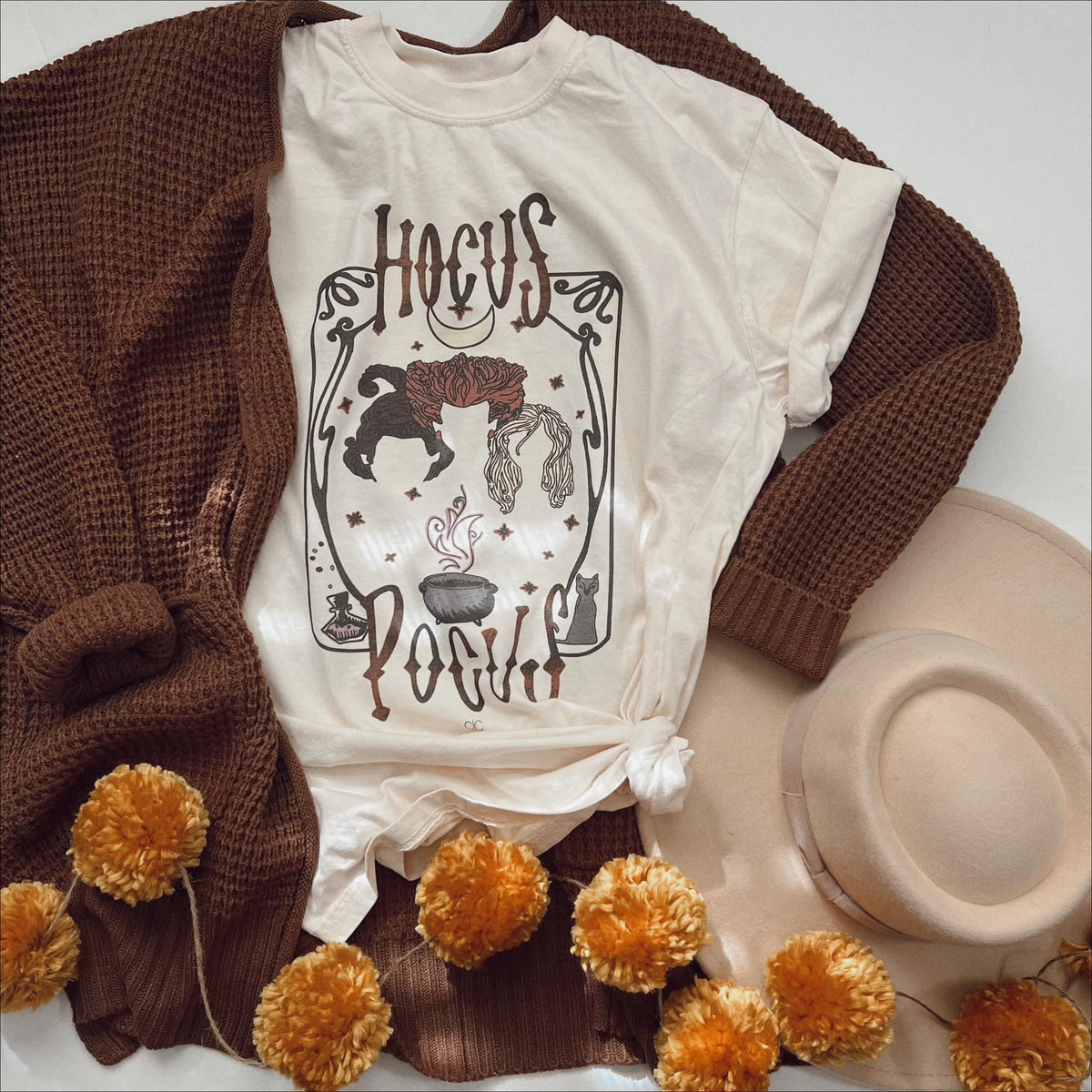 Women's 'Ghoul Gang' Halloween T-Shirt - Hocus Pocus Sanderson Sisters Graphic Tee