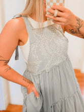Load image into Gallery viewer, Wanderland Apron Dress | Chambray