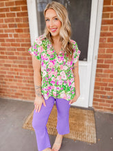 Load image into Gallery viewer, Danielle Floral Blouse
