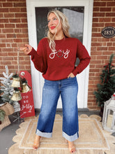 Load image into Gallery viewer, JOY Wreath Sweater