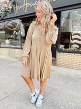 Load image into Gallery viewer, Favorite Girl Dress | Apricot