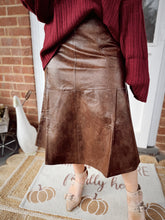 Load image into Gallery viewer, Cutting Edge Pleather Skirt