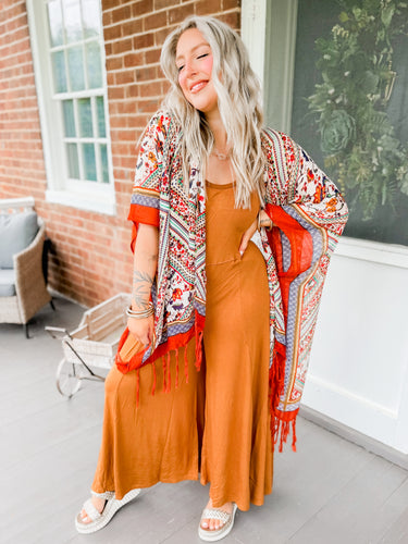 Dancing in the Moonlight Kimono | Rust