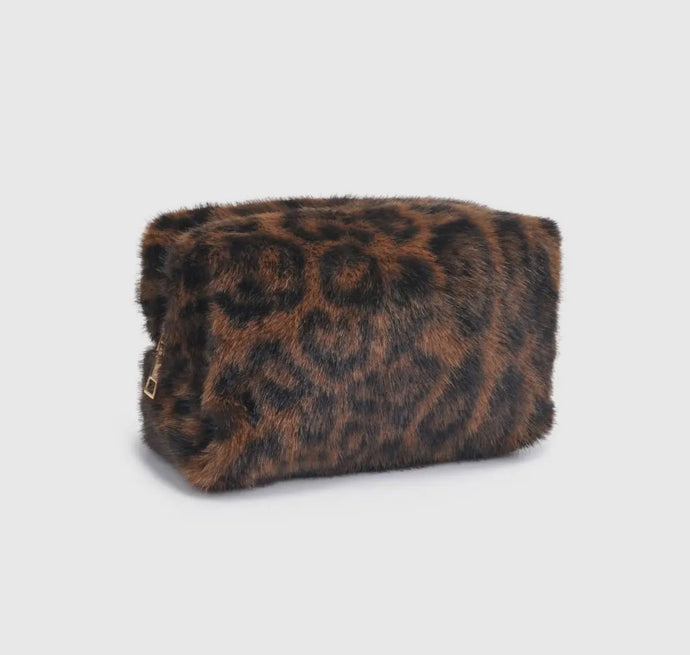 Leopard Luxe Cosmetic Pouch
