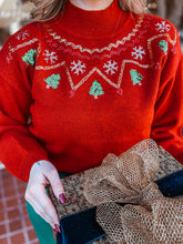 Load image into Gallery viewer, Home For The Holidays Sweater