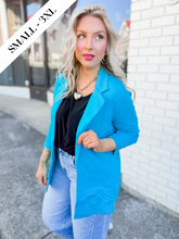 Load image into Gallery viewer, Back Again Blazer | Tropical Teal