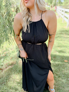 Little Bit Hippie Maxi | Black