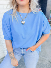 Load image into Gallery viewer, Beth 2.0 Basic Top | Sky