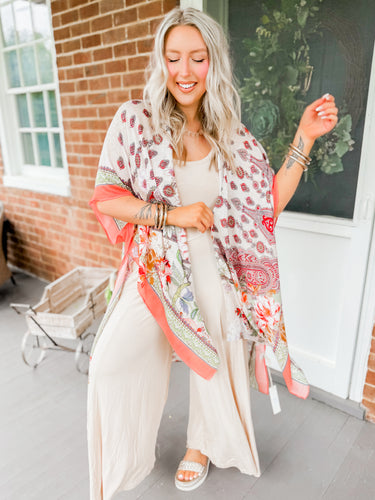 Bellflower Kimono