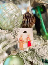 Load image into Gallery viewer, Clay Gingy Christmas Earring