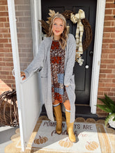 Load image into Gallery viewer, Cozy Night Cardigan | H Gray