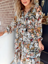 Load image into Gallery viewer, Romantic Rose Midi Dress