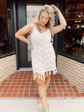 Load image into Gallery viewer, Bahama Bound Crochet Dress