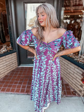 Load image into Gallery viewer, Elsa Velvet Burnout Maxi | Plum