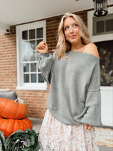 Load image into Gallery viewer, Stop &amp; Stare Sweater | Sage