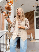 Load image into Gallery viewer, Rodeo Drive Longline Vest | Sand