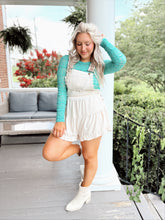 Load image into Gallery viewer, Rinna Overall Romper | Cream