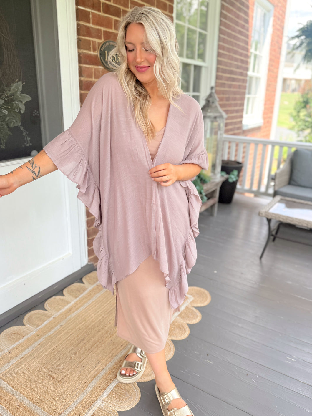 One of Every Color Kimono | Mauve