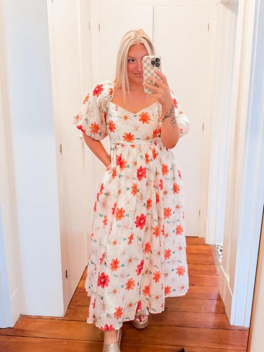 Lost in the Flowers Dress