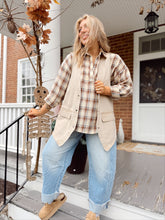 Load image into Gallery viewer, Rodeo Drive Longline Vest | Sand