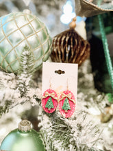 Load image into Gallery viewer, Clay Christmas Tree Earring | Oval