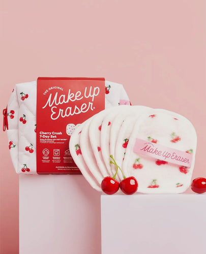 Cherry Crush 7 Day Makeup Eraser Set