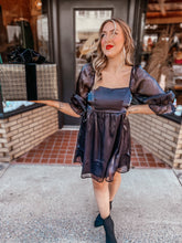 Load image into Gallery viewer, Martha May Mini Dress - Black