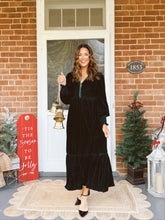 Load image into Gallery viewer, Evermore Velvet Maxi | Evergreen