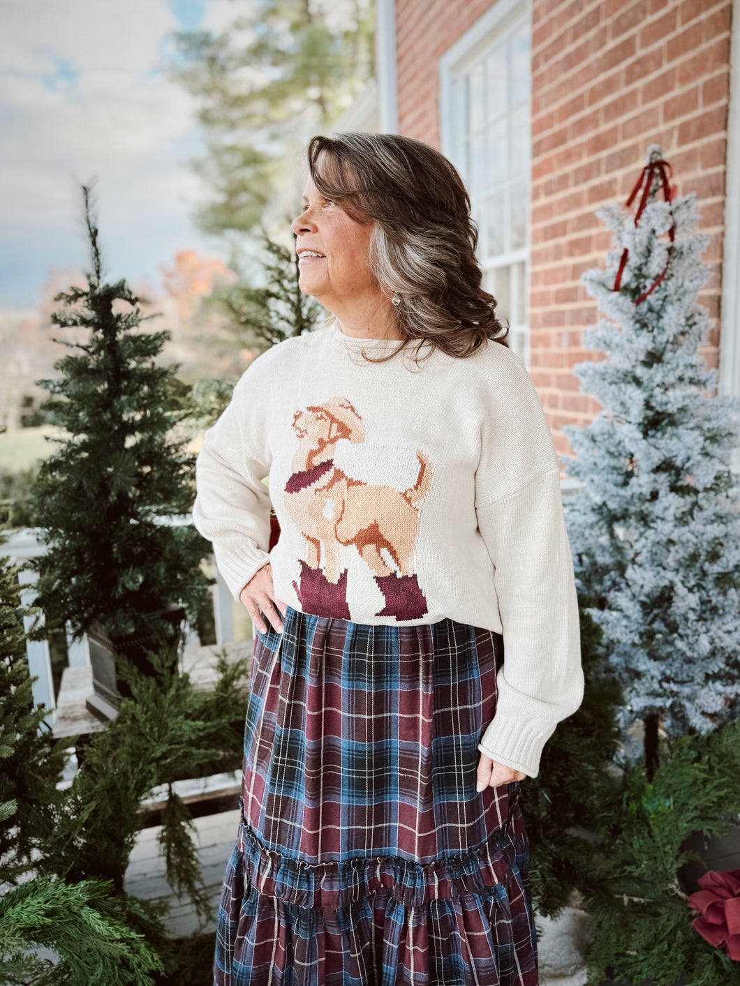 Baxter Boo Doodle Sweater