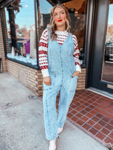 Load image into Gallery viewer, Easy Like Sunday Morning Denim Overalls