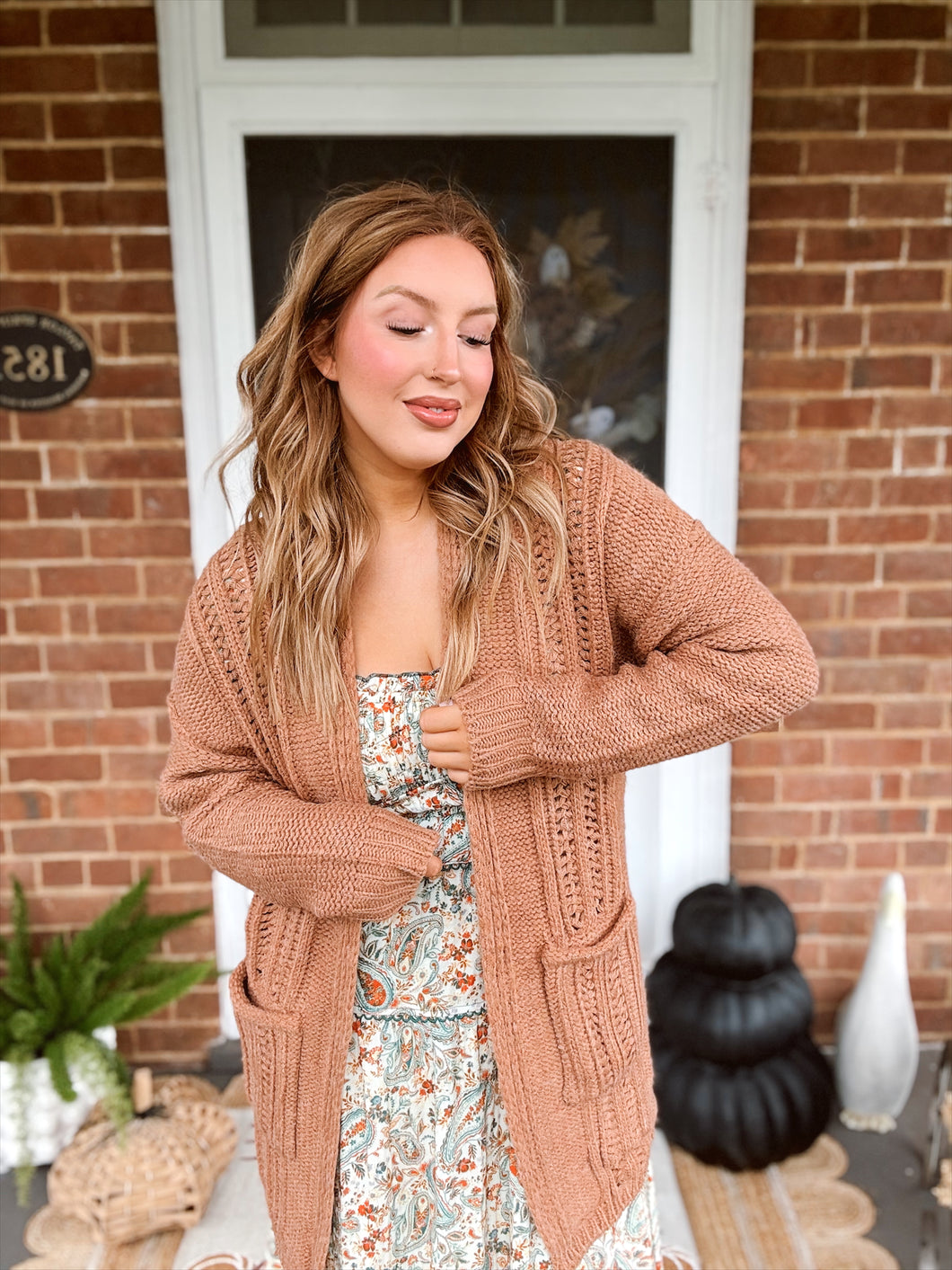 Reading Ready Cardigan | Latte