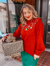 Load image into Gallery viewer, Home For The Holidays Sweater