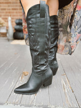 Load image into Gallery viewer, Samara Black Embroidered Boot
