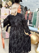 Load image into Gallery viewer, Know Me By Now Velvet Maxi | Black