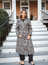 Load image into Gallery viewer, Keeping Up Leopard Coat