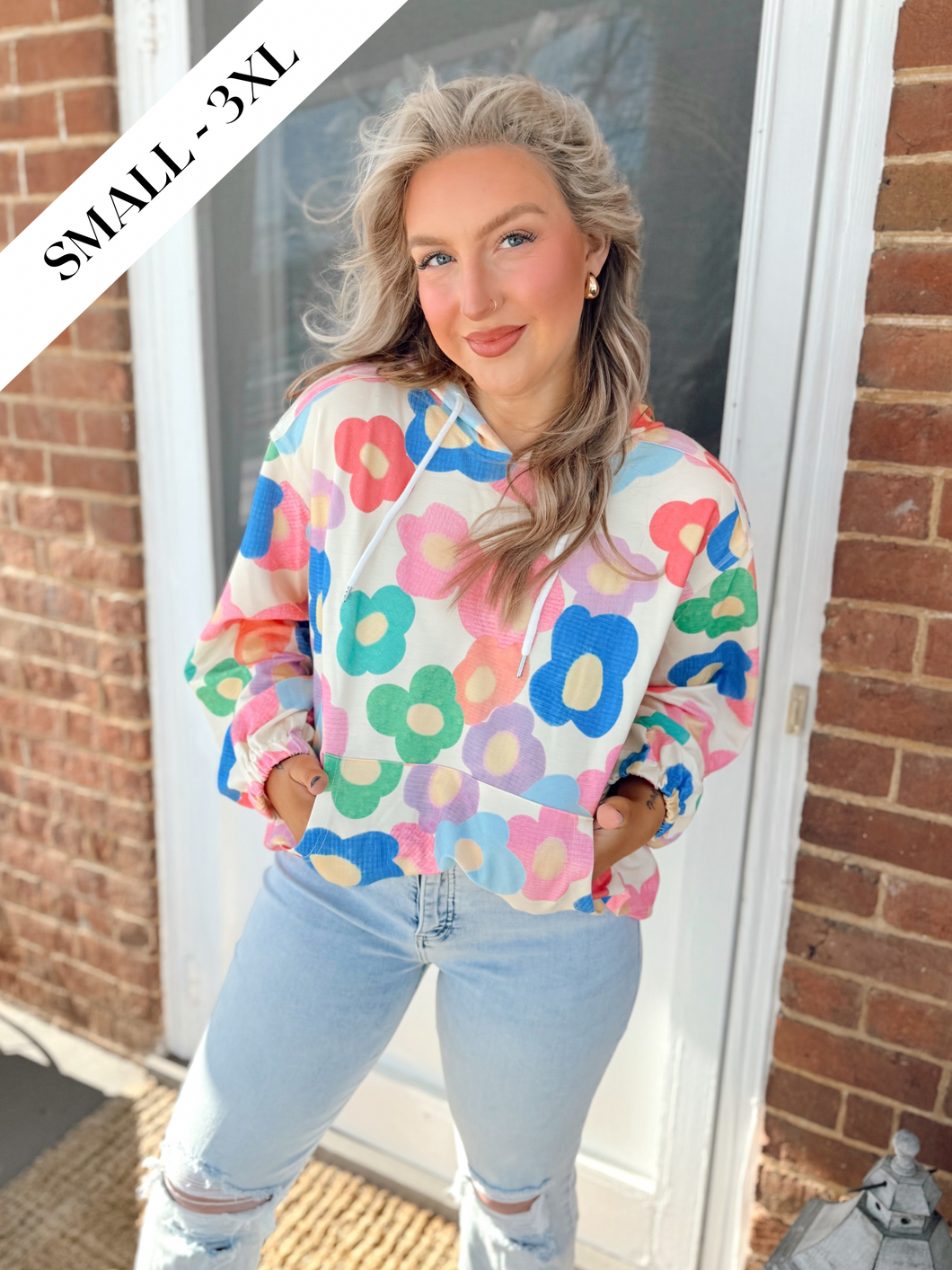Brighter Days Floral Hoodie
