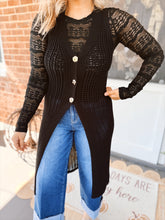 Load image into Gallery viewer, Georgia Rose Cardigan Vest