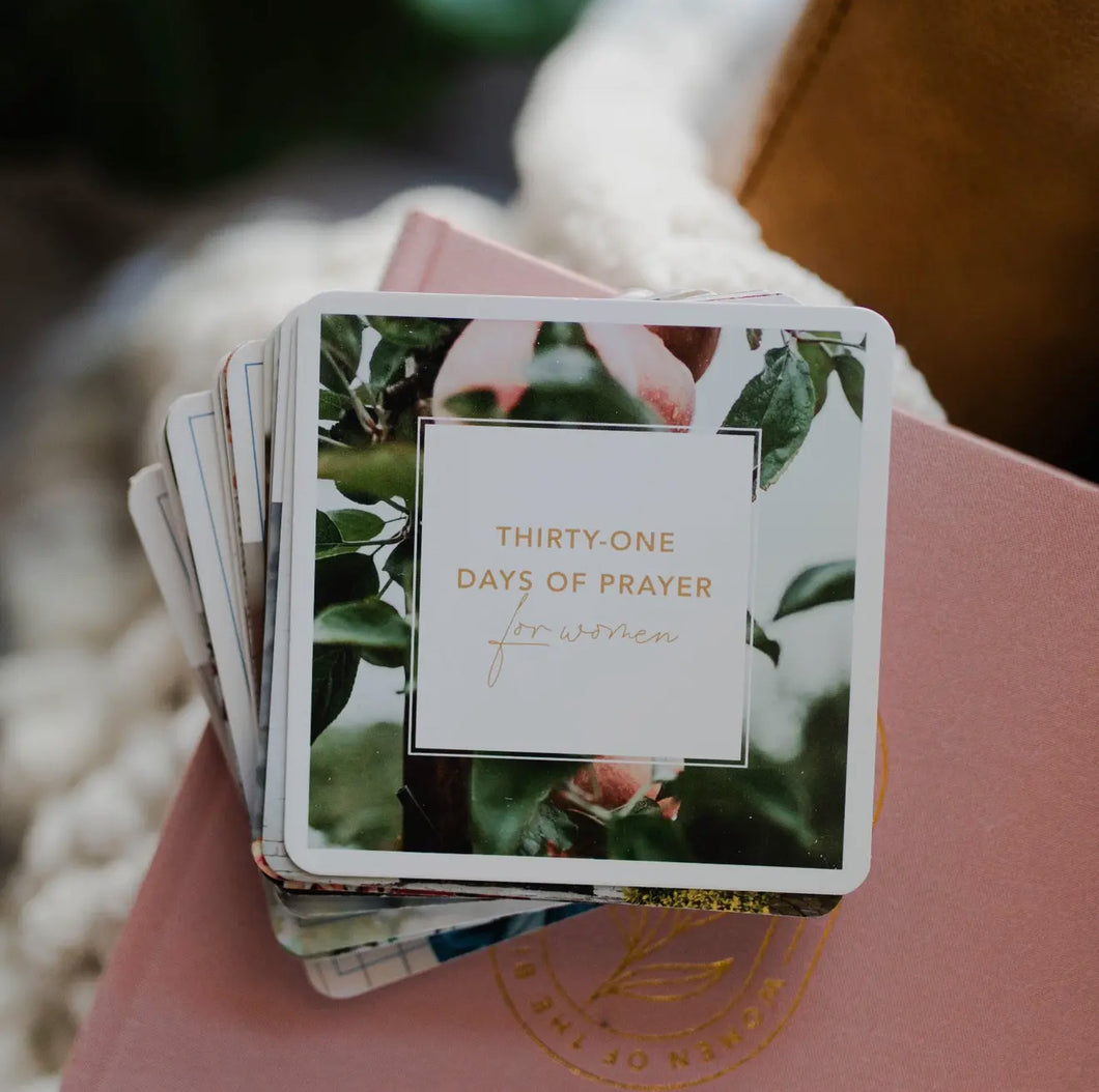 31 Days of Prayer Verse Card Set