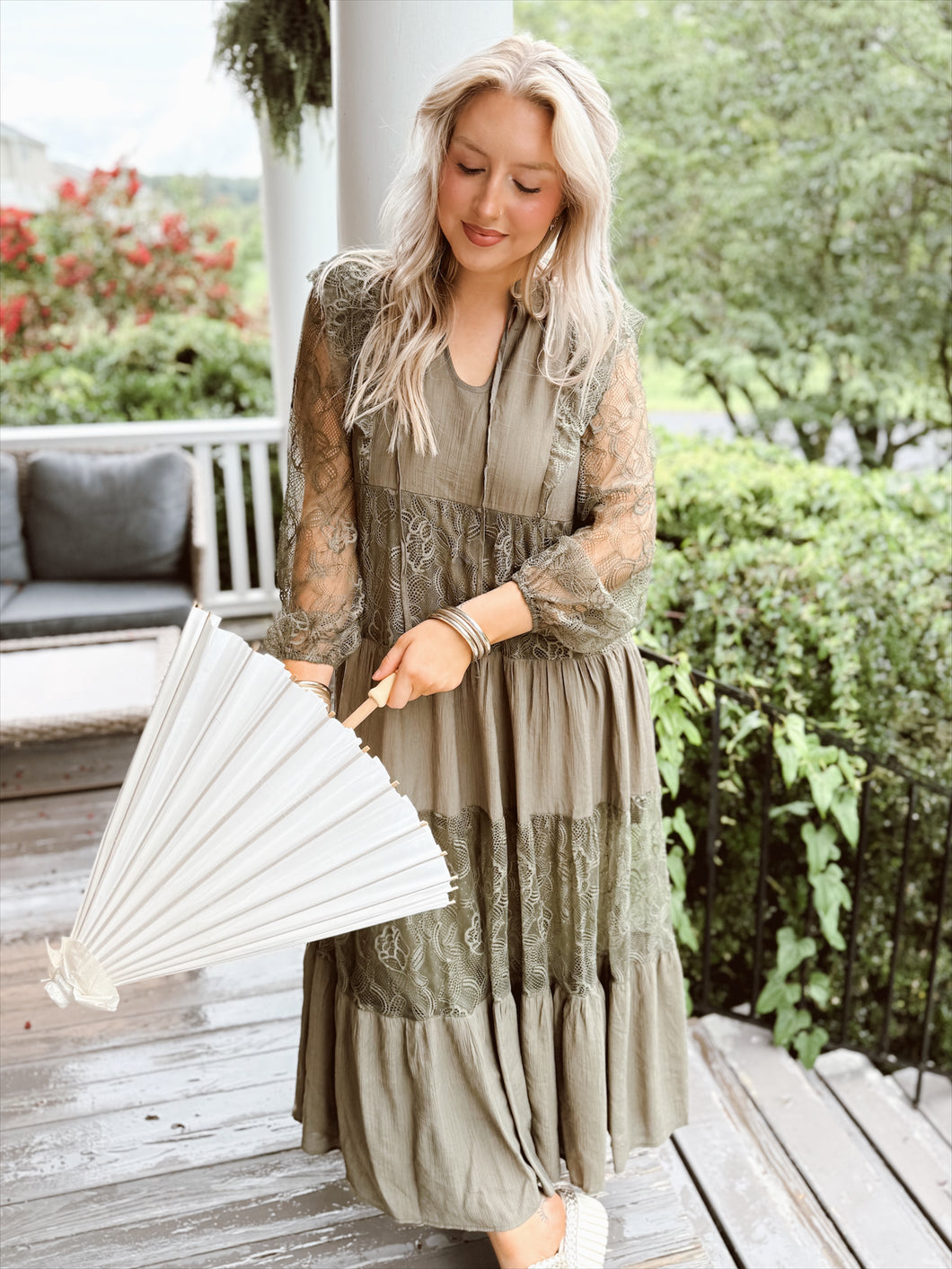 Hazy Nights Maxi | Olive
