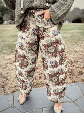 Load image into Gallery viewer, Kensington Tapestry Barrel Pants
