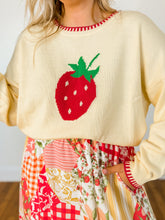 Load image into Gallery viewer, Strawberry Season Sweater