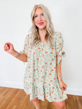 Load image into Gallery viewer, Vanna Floral Dress | Sage