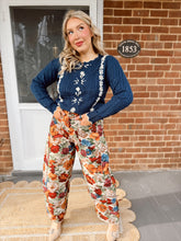 Load image into Gallery viewer, Feeling Floral Sweater | Blue