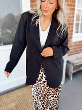Load image into Gallery viewer, Sophia Black Blazer