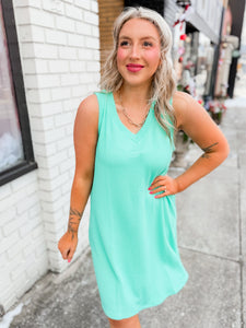 Brandy Dress | Aqua