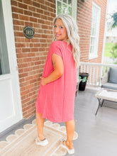 Load image into Gallery viewer, Summer Staple Tee Dress | Brick